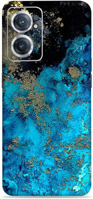 SkinoMania Nord-Ce2-(5G) Mobile Skin(Multicolour Blue-Aqua)