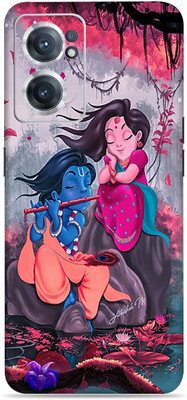 SkinoMania Nord-Ce2-(5G) Mobile Skin(Multicolour Krishna-Rukmani)