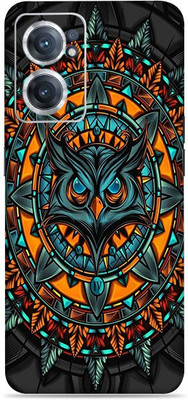 WeCre8 Skin's Oneplus Nord CE2 5G Mobile Skin(Mighty Owl Multicolor Mobile Skin With Ultra Matte Finish)