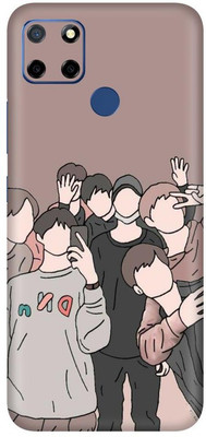 Toppings Realme C12 Mobile Skin(Multicolor)