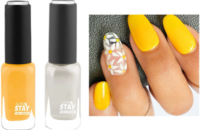 Latixmat Ultimate Nail Polish Smooth and perfect intense finish MULTICOLOR(Pack of 2)
