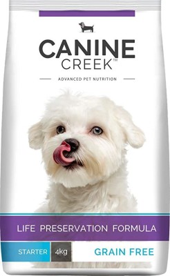 Canine Creek Starter Ultra Premium Dry Dog Food Chicken 4 kg Dry New Born Dog Food