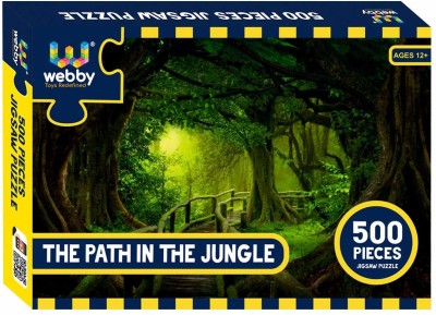 Lattice The Path in The Jungle Jigsaw Puzzle for boys and girls(500 Pieces)