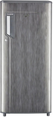 Whirlpool 185 L Direct Cool Single Door 2 Star Refrigerator(Grey Titanium, 200 IMPC PRM 2S GREY TITANIUM)