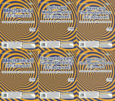Cengage Mechanics I, Mechanics II, Electrostatics And Current Electricity, Magnetism And Electromagnetic Induction, Optics And Modern Physics, Waves And Thermodynamics For JEE (Advanced) (Physics 6 Books Set)(Paperback, B.M Sharma) Cengage Mechanics I, Mechanics II, Electrostatics And Current Electricity, Magnetism And Electromagnetic Induction, Optics And Modern Physics, Waves And Thermodynamics For JEE (Advanced) (Physics 6 Books Set)(Paperback, B.M Sharma)