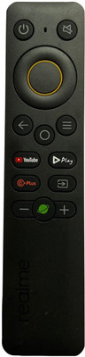 SHIELDGUARD Remote Control No. 367 ,Compatible for LED TV (No Voice Function) Realme Remote Controller(Black)
