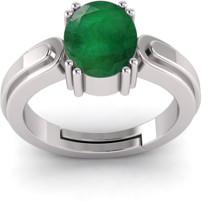 Sidhi shree Brass Emerald Ring