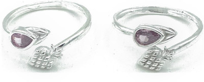 JAYEEVAGMI Silver Toe Ring