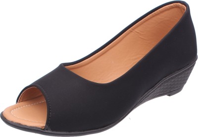 KaryJerry Women Bellies(Black , 8)