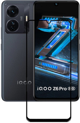 ROYALBASE Edge To Edge Tempered Glass for IQOO Z6 PRO 5G(Pack of 1)