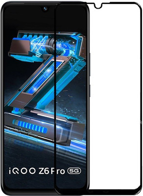 TESPARK Edge To Edge Tempered Glass for iQOO Z6 Pro, iQOO Z6 Pro 5G(Pack of 1)