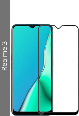 NEASH Edge To Edge Tempered Glass for Realme 3(Pack of 1)