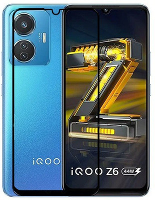 GLOBALCASE Edge To Edge Tempered Glass for IQOO Z6 5G(Pack of 1)