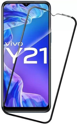 Rhino Armour Edge To Edge Tempered Glass for Vivo Y21t, Vivo Y21e, Vivo Y21s, Vivo Y21a, Vivo Y21, Vivo Y21 2021(Pack of 1)