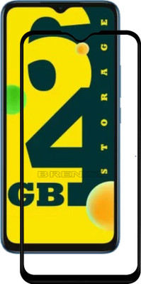 BRENZZ Edge To Edge Tempered Glass for Infinix Smart 6(Pack of 1)