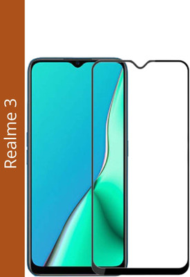 NEASH Edge To Edge Tempered Glass for Realme 3(Pack of 1)