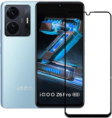 TESPARK Edge To Edge Tempered Glass for iQOO Z6 Pro, iQOO Z6 Pro 5G(Pack of 1)