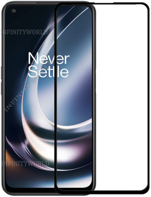 INFINITYWORLD Edge To Edge Tempered Glass for OnePlus Nord CE 2 Lite 5G(Pack of 1)