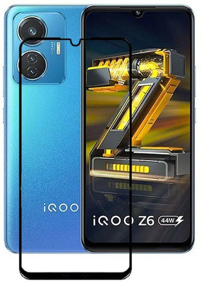 TESPARK Edge To Edge Tempered Glass for iQOO Z6 44W(Pack of 1)