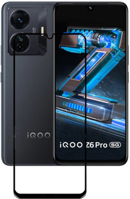 ROYALBASE Edge To Edge Tempered Glass for IQOO Z6 PRO 5G(Pack of 1)