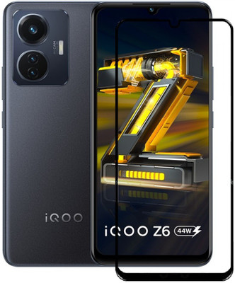AB PRIME Edge To Edge Tempered Glass for iQOO Z6 44W(Pack of 1)
