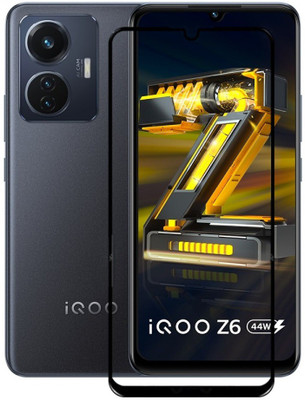 TESPARK Edge To Edge Tempered Glass for iQOO Z6 44W(Pack of 1)
