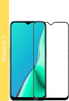 NEASH Edge To Edge Tempered Glass for Realme 3(Pack of 1)