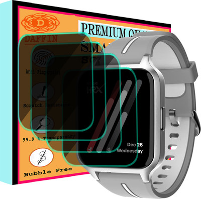 daffin Screen Guard for Noise X-Fit 1 (HRX Edition)(Pack of 4)