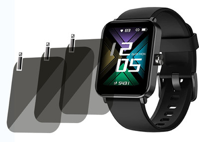 XAZE Screen Guard for GOQii Smart Vital MaX SpO2 SMARTWATCH(Pack of 3)