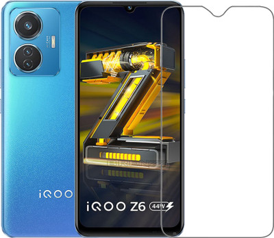 BRENZZ Tempered Glass Guard for IQOO Z6 5G, IQOO Z6 5G, Vivo IQOO Z6 5G(Pack of 1)