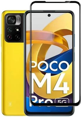 Blue Labs Tempered Glass Guard for Poco M4 Pro 5G(Pack of 1)