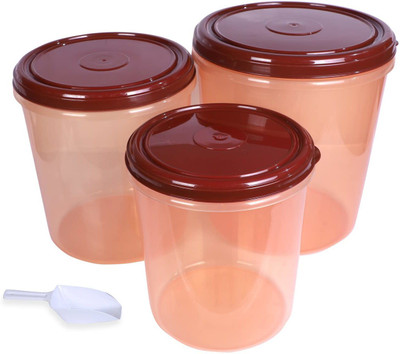 NEELESHWARI Plastic Utility Container  - 5000 ml, 7500 ml, 10000 ml(Brown)