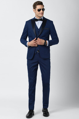 PETER ENGLAND Single Breasted Solid Men Suit