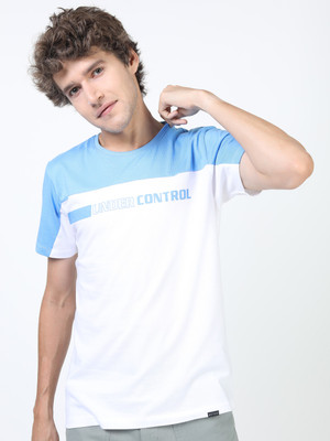 KETCH Printed Men Round Neck Multicolor T-Shirt