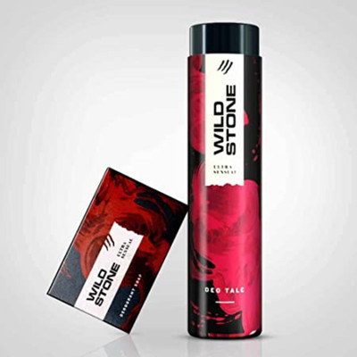 Wild Stone Fragrant Ultra Sensual Talc +Soap(300 g)