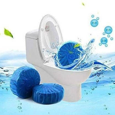 deadly Automatic Toilet Bowl Cleaner Tablets Stain Remover (Pack of 10 Pcs Citrus Block Toilet Cleaner(10 x 1 g)