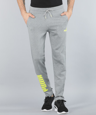 PUMA Power Colorblock Pants Printed Men Grey Track Pants