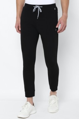 Allen Solly Printed Men Black Track Pants