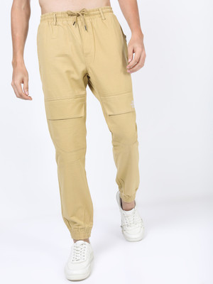 HIGHLANDER Regular Fit Men Khaki Trousers