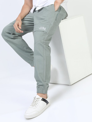 HIGHLANDER Regular Fit Men Grey Trousers