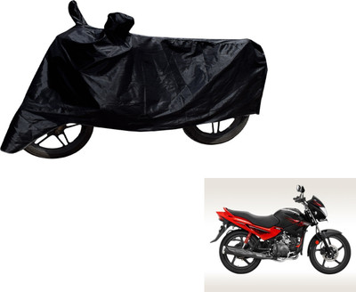 Auto Hub Two Wheeler Cover for Hero(Glamour, Black)