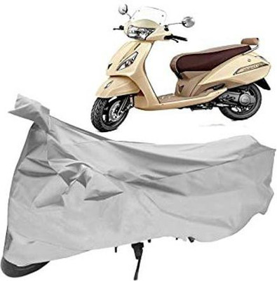 Deep products Waterproof Two Wheeler Cover for TVS(Jupiter classic, Silver)