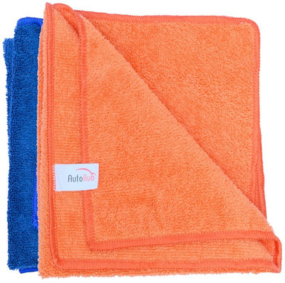 Auto Hub Microfiber Vehicle Washing  Cloth(Pack Of 2, 360 GSM)