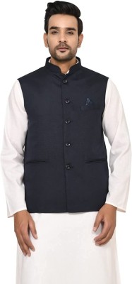 YOUTH ROBE Solid Men Waistcoat