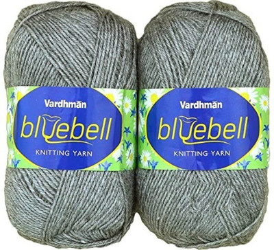 JEFFY Vardhman Bluebell Hand Knitting Wool & Art Craft Yarn, Shade - 12, 600gm