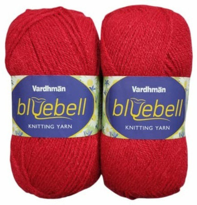 KYSS Bluebell Wool Hand Knitting Wool/Art Craft Yarn,, 300 GM