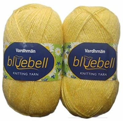 JEFFY Bluebell Hand Knitting Wool & Art Craft Yarn, 500gm