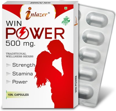 inlazer Win Power Herbal Formulation Regains Activeness Maintains Vigour Vitality(Pack of 2)