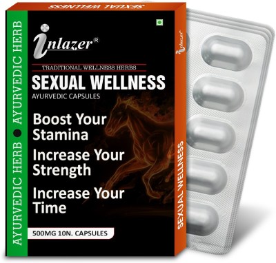 inlazer S_exual Power Herbal Formulation Regains Activeness Maintains Male Vigour(Pack of 4)