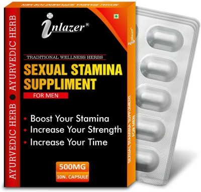 inlazer S_exual Stamina Herbal Formulation Regains Activeness Maintains Male Vigour(Pack of 4)